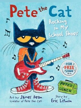 Pete the Cat Rocking in My School Shoes Book Scholastic Kids Paperback